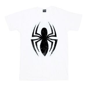 Spider-Man Boys Ultimate Logo T-Shirt / White